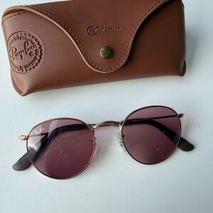 Ray-Ban Round Sunglasses - violet